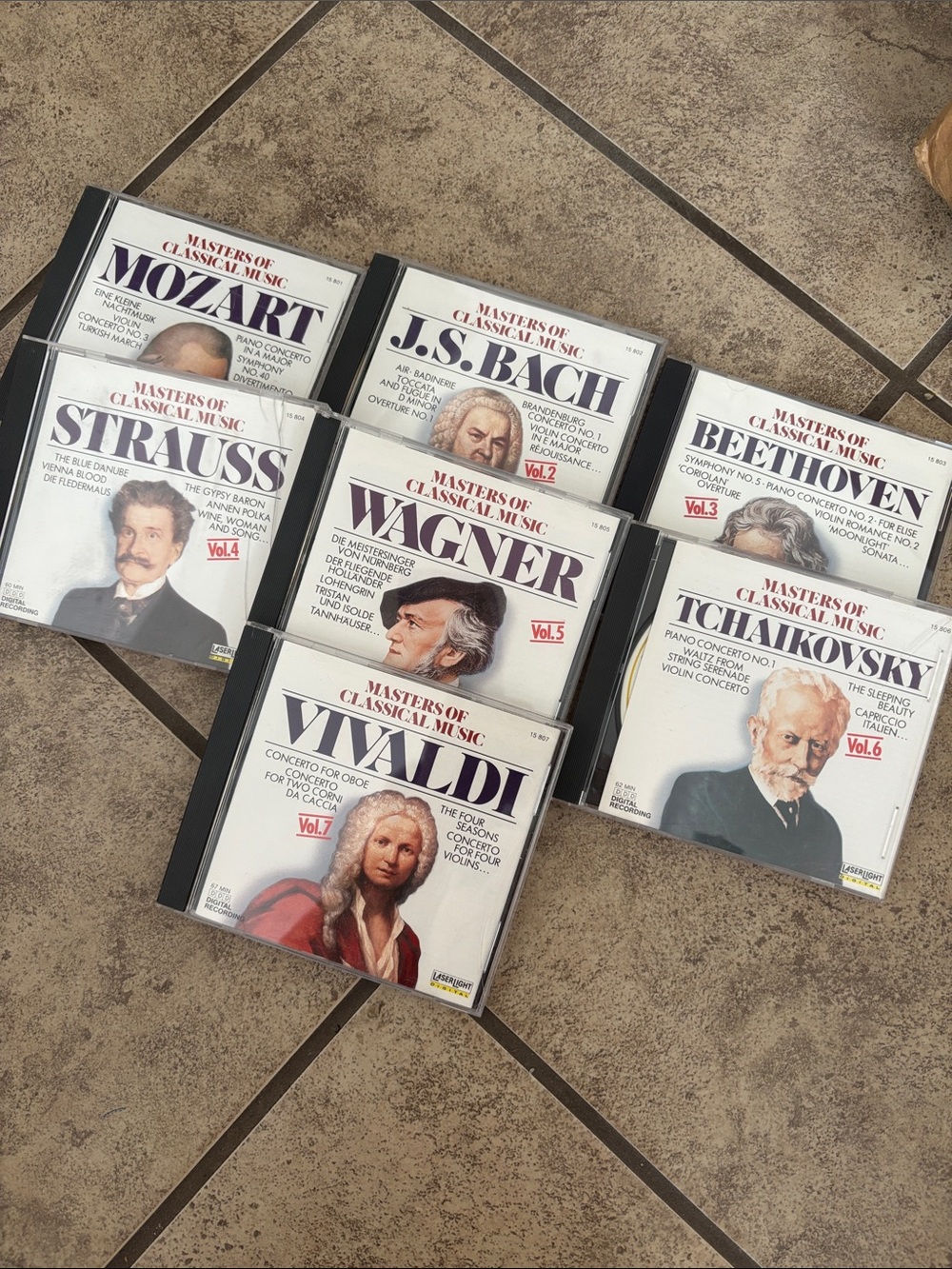 Masters of Classical Music CD Collection 1-7